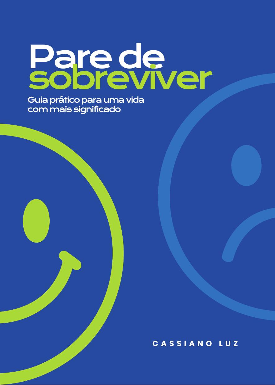 Capa do livro Pare de Sobreviver